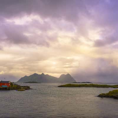 Sea near Svolvaer, Norway