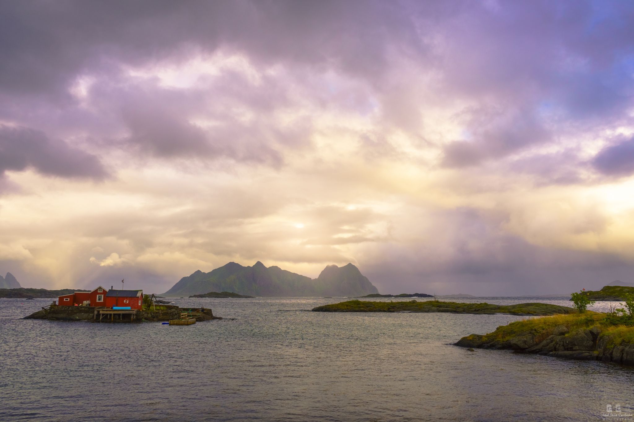 Sea near Svolvaer, Norway