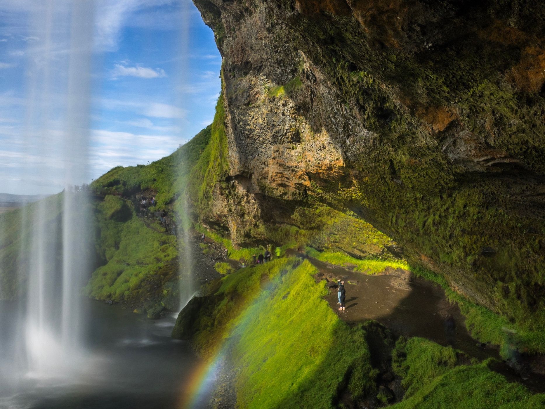 Behind Walk, Seljalandsfoss, Iceland