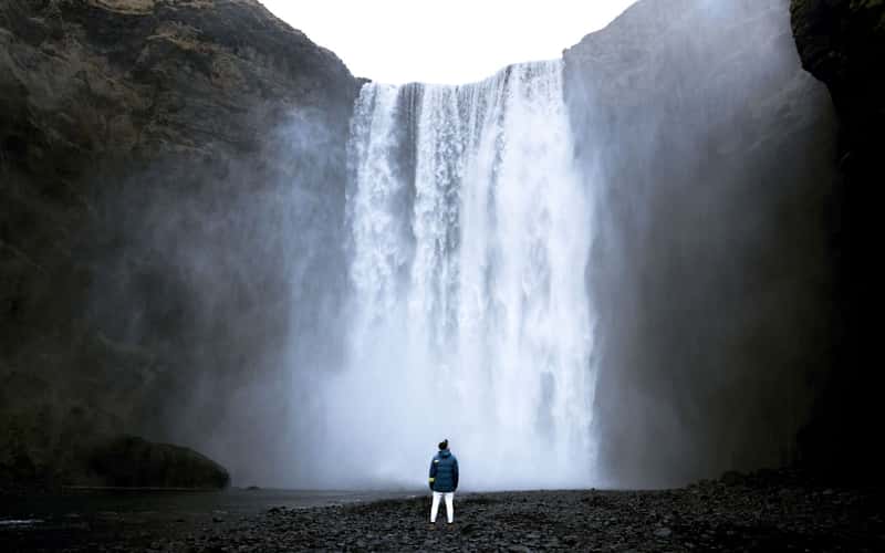 Skógafoss Waterfall