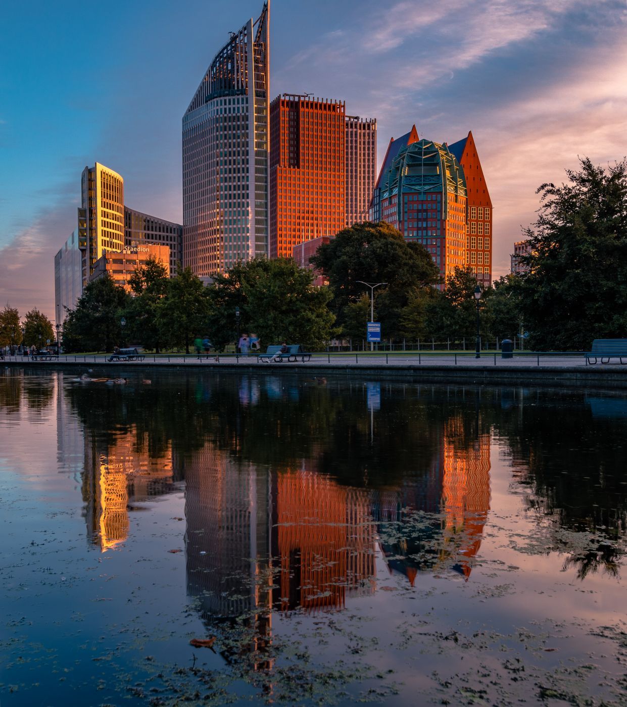 Skyline Reflection, Netherlands