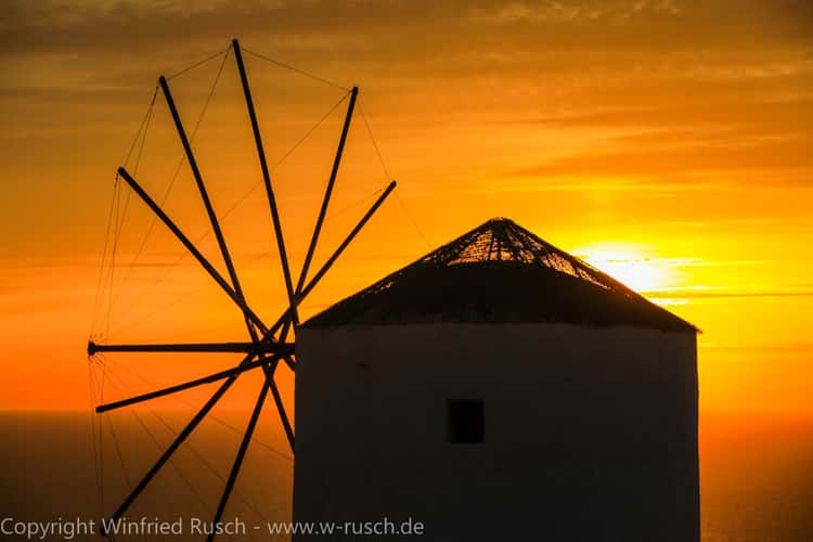Sonnenuntergang in Oia