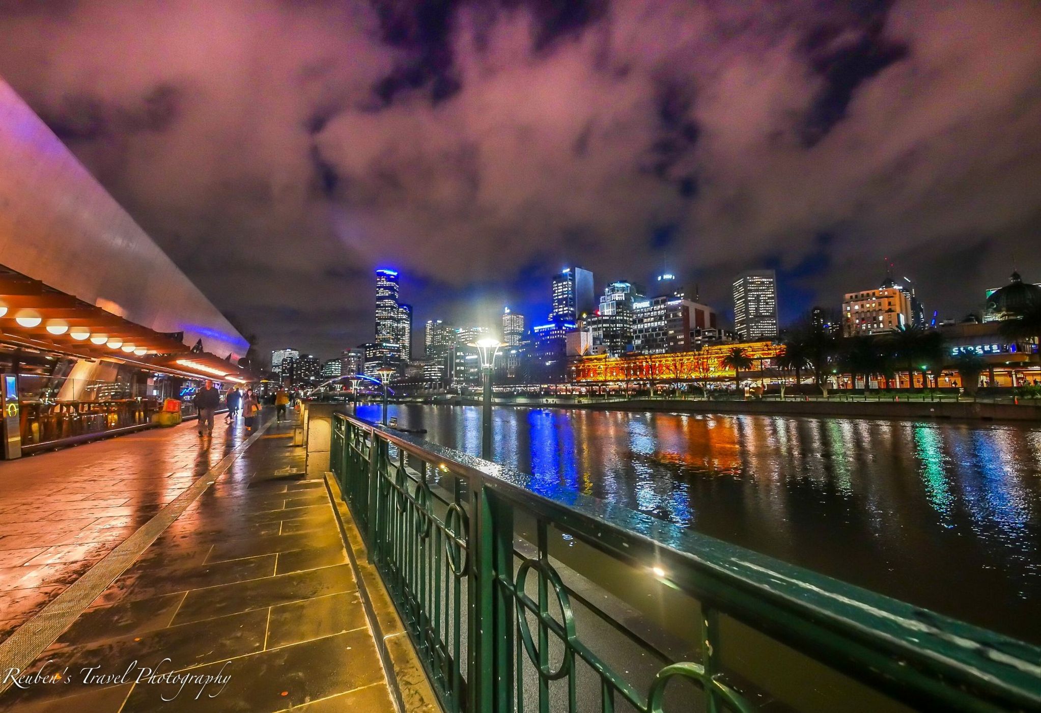 Southbank Promenade, Southgate Melbourne, Australia