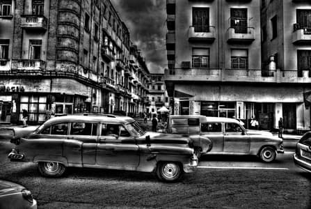 Street Scene in Havana (Cuba)