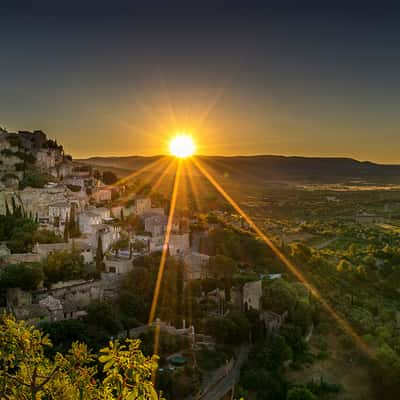 Sunkiss for the valley, France