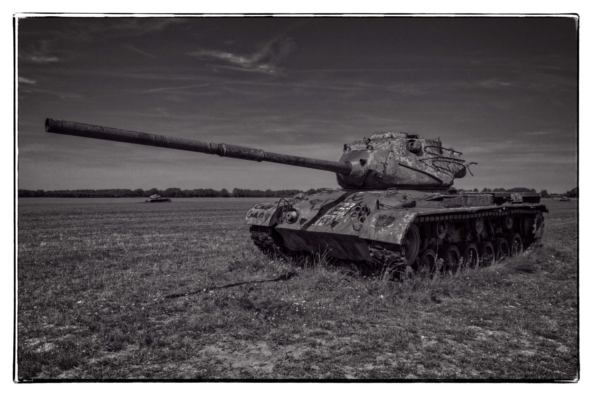 Tank cemetery, Soegel, Germany
