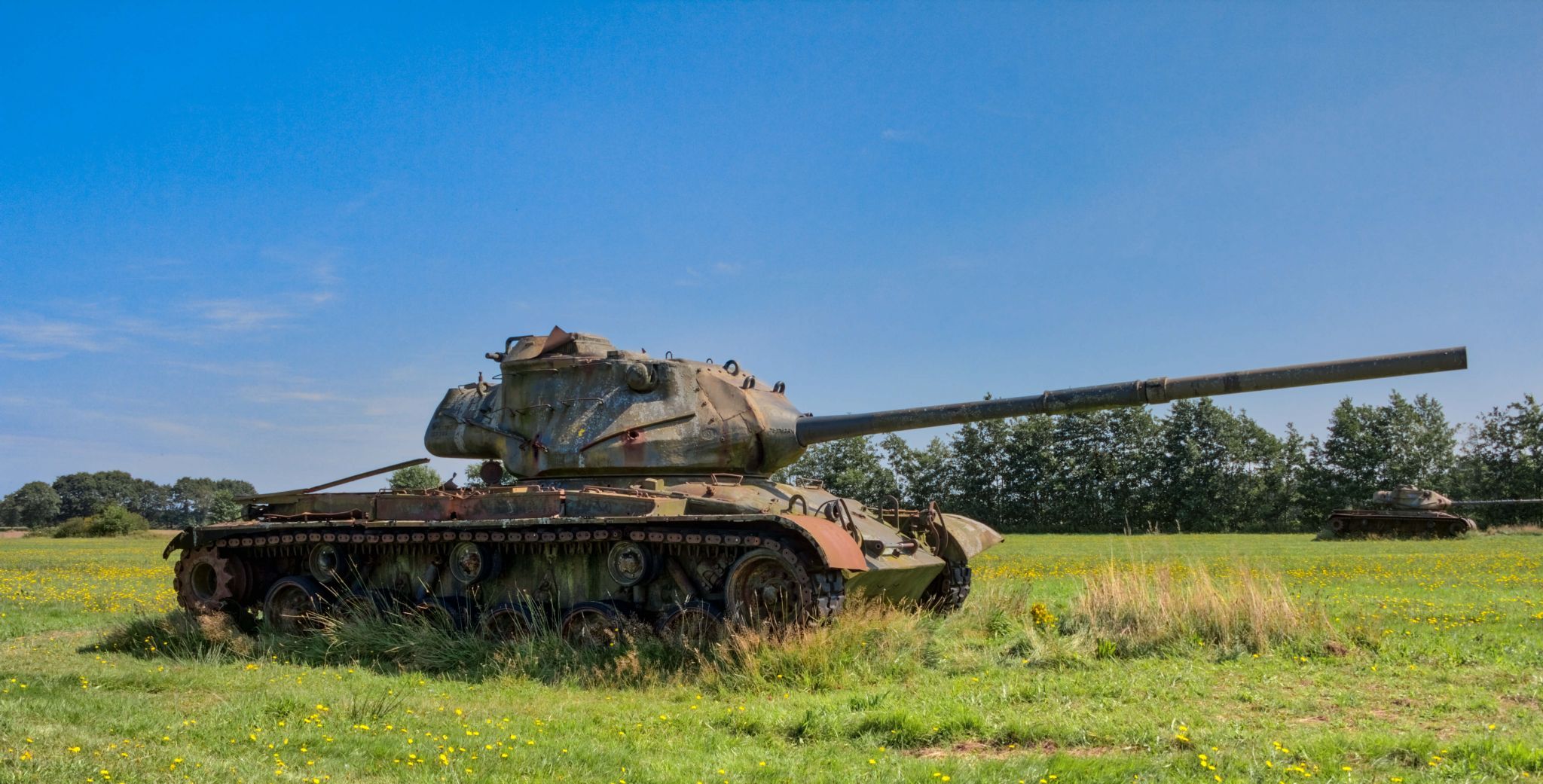 Tank cemetery, Soegel, Germany
