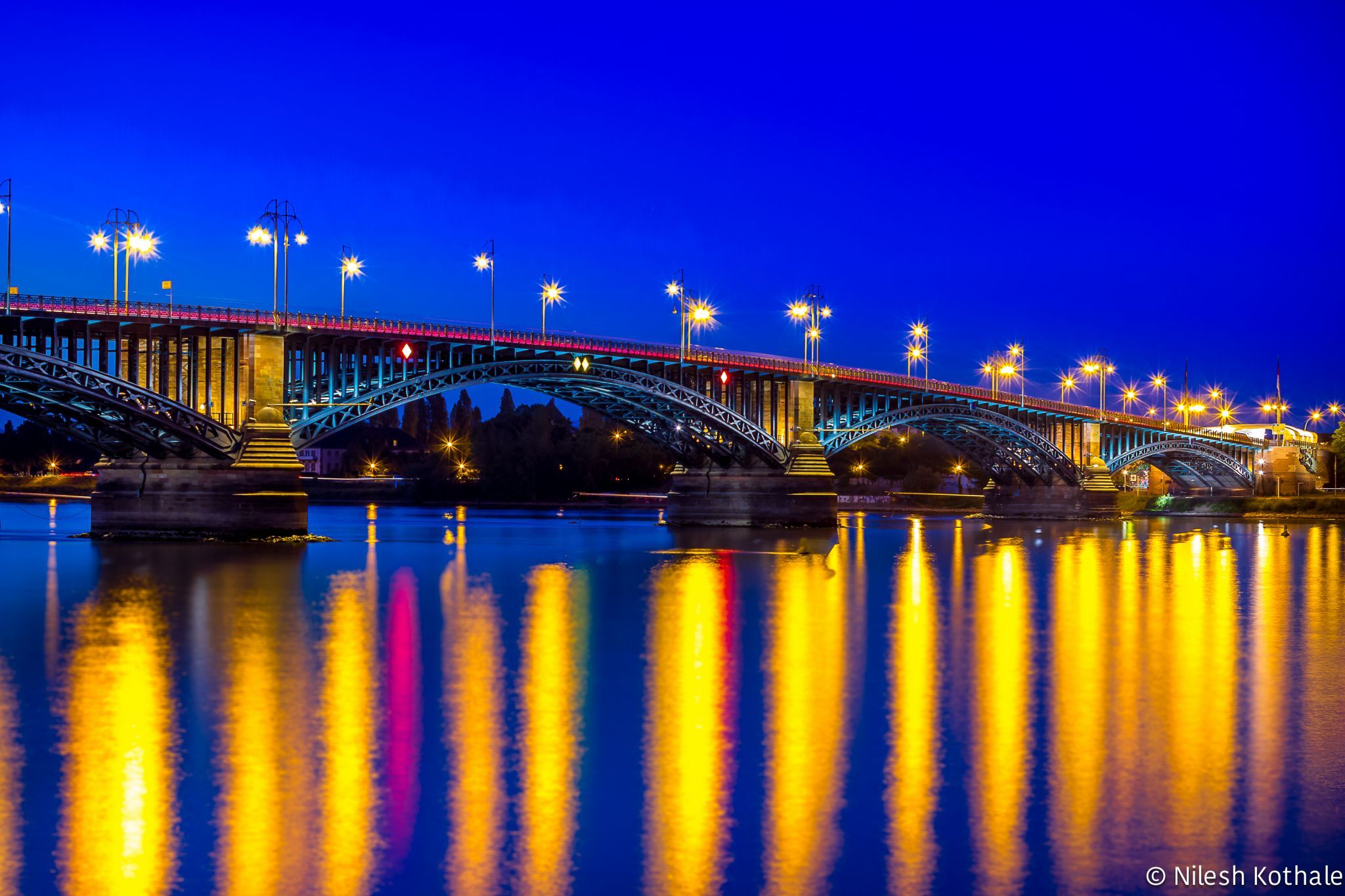 Theodor Heuss Bridge, Mainz, Germany