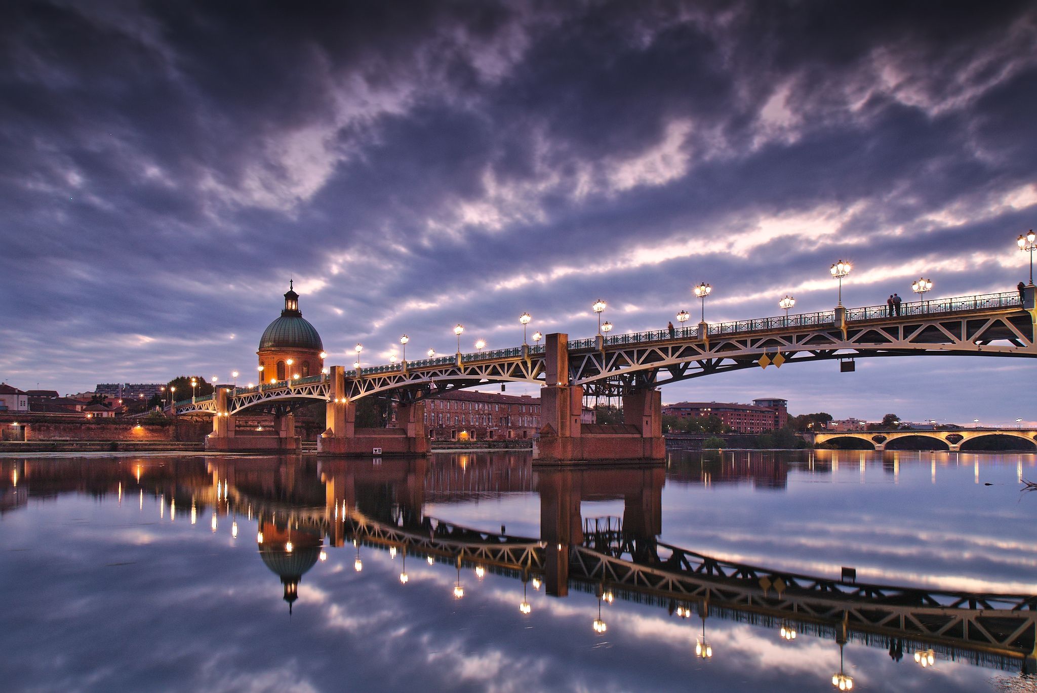 Toulouse, pont Saint-Pierre, France