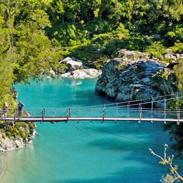Turquoise Waters of  Hokitaka Gorge, New Zealand