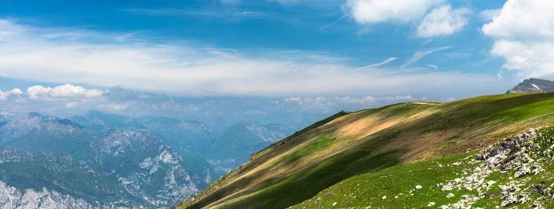 View from Mount Monte Baldo