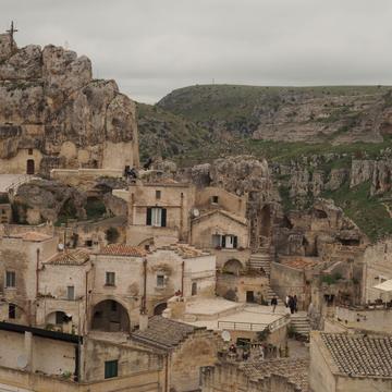 View of Matera in Italy, Italy