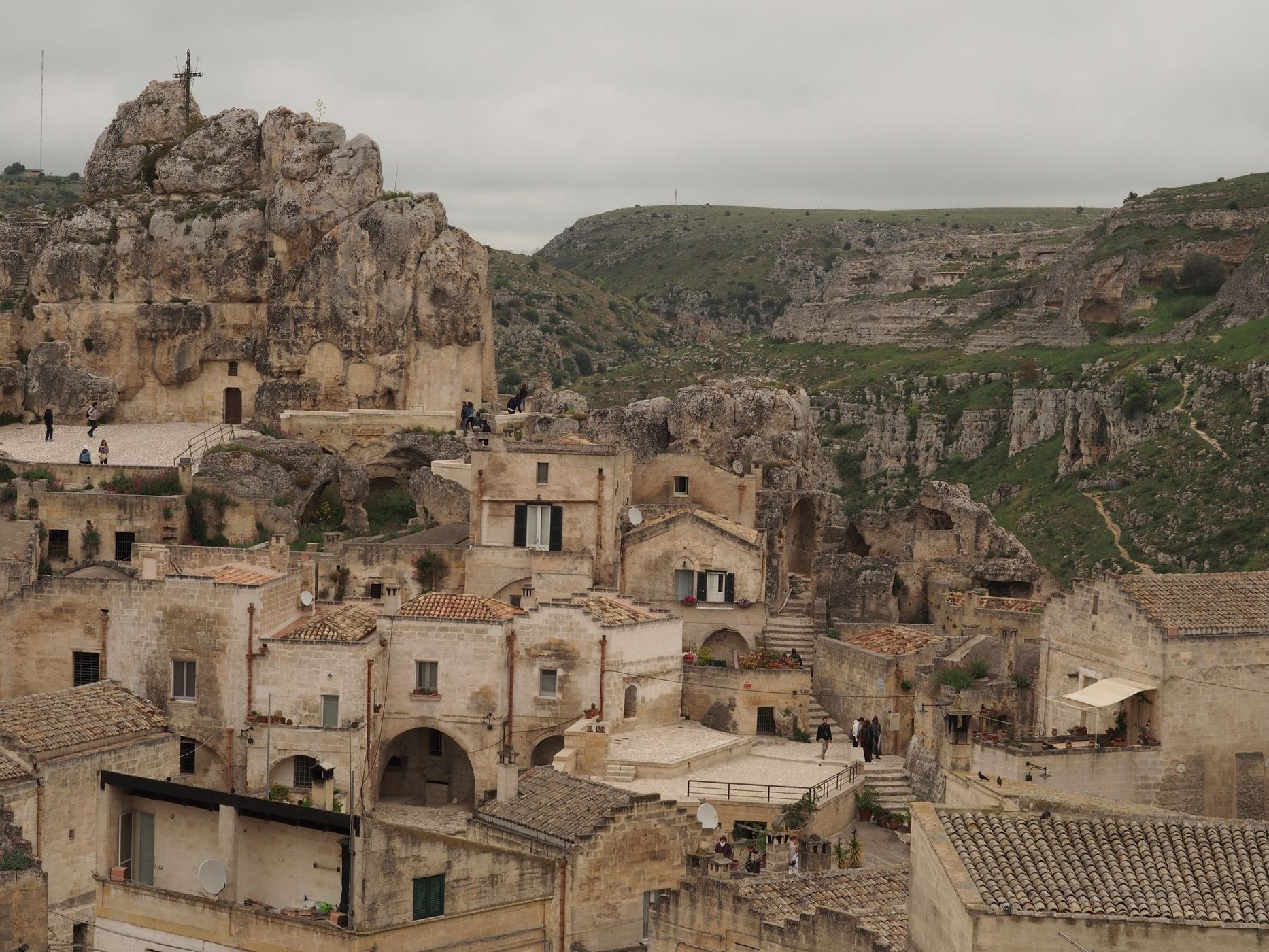 View of Matera in Italy, Italy