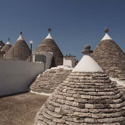 Trullis In Alberobello, Italy