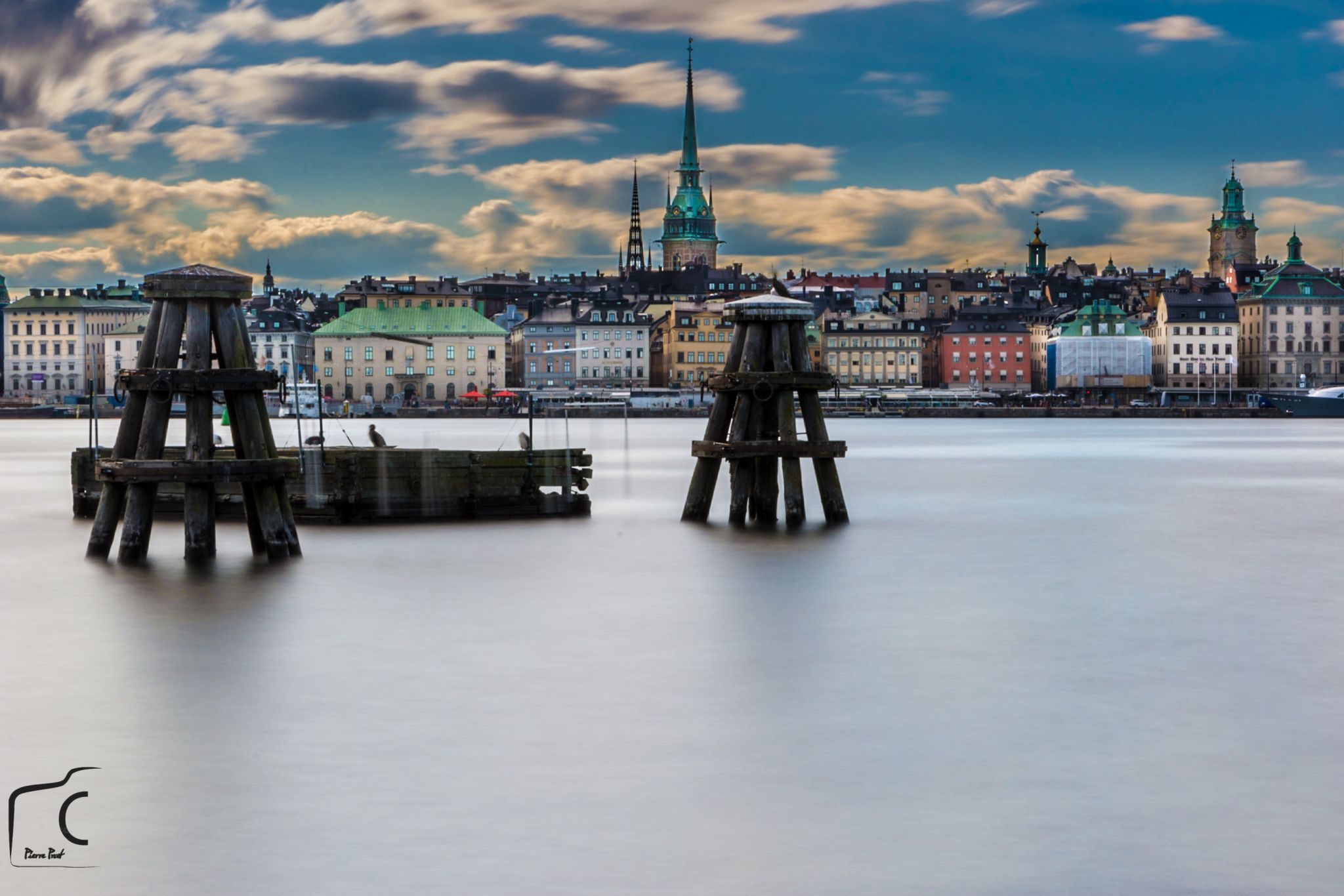View on Stockholm from Kastellholmen, Sweden