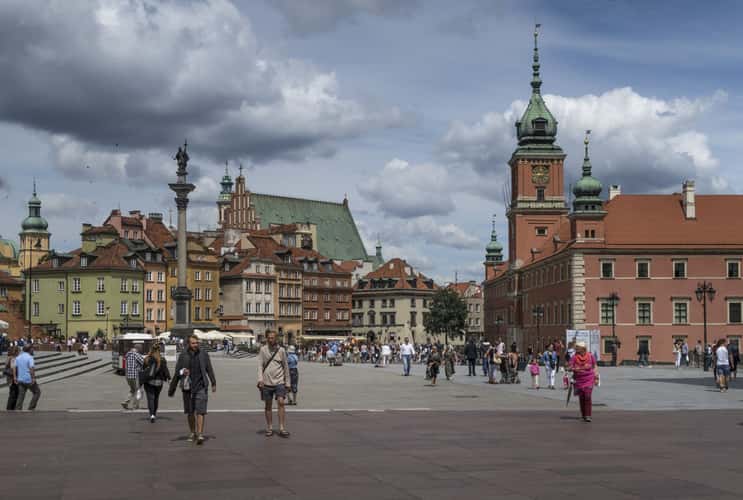 Warsaw old town
