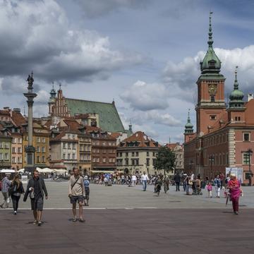 Warsaw old town, Poland