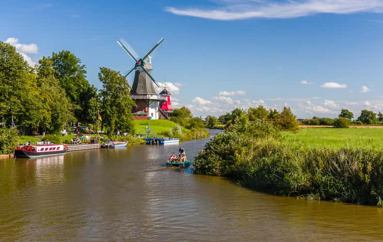 Windmills in Greetsiel