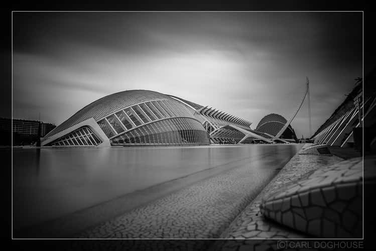 Hemisfèric & Ciudad de las Artes, west view
