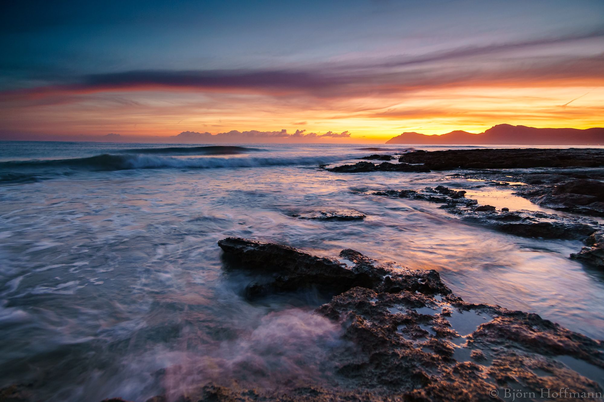 Beach near Son Serra de Marina, Spain