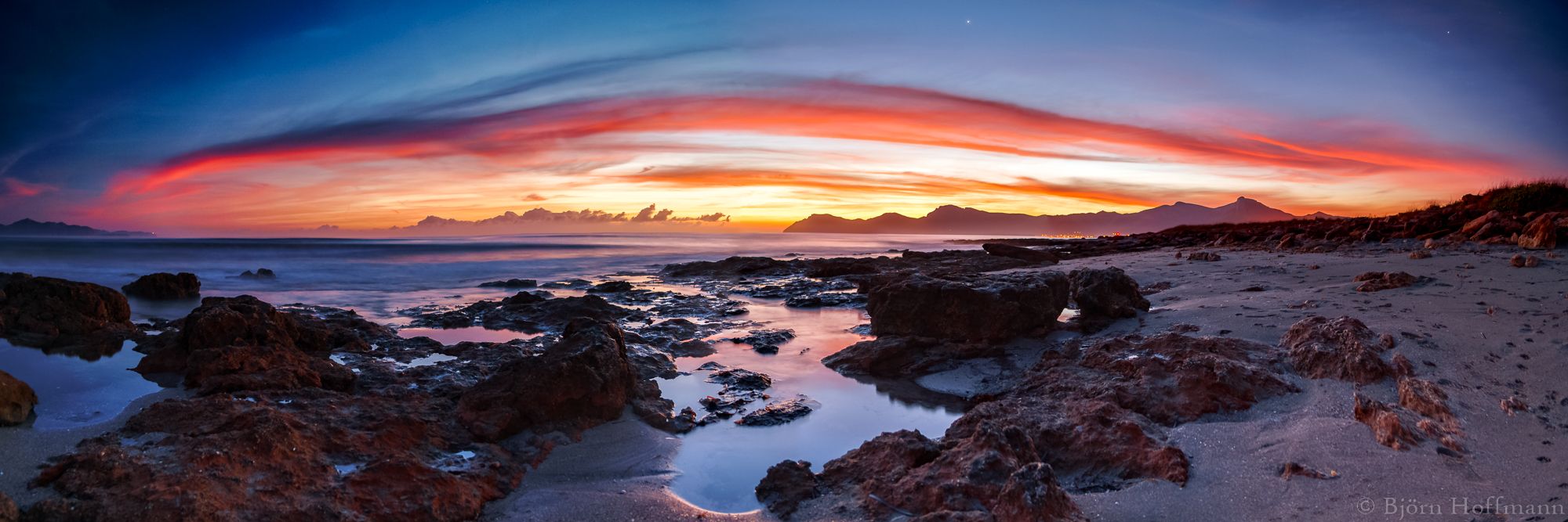 Beach near Son Serra de Marina, Spain