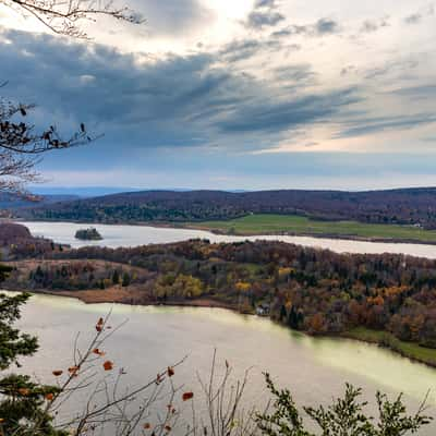 Belvédère des quatre lacs, Jura, Franche-Comté, France