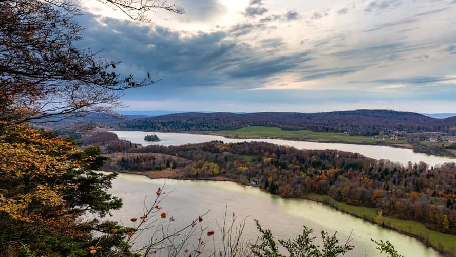 Belvédère des quatre lacs, Jura, Franche-Comté