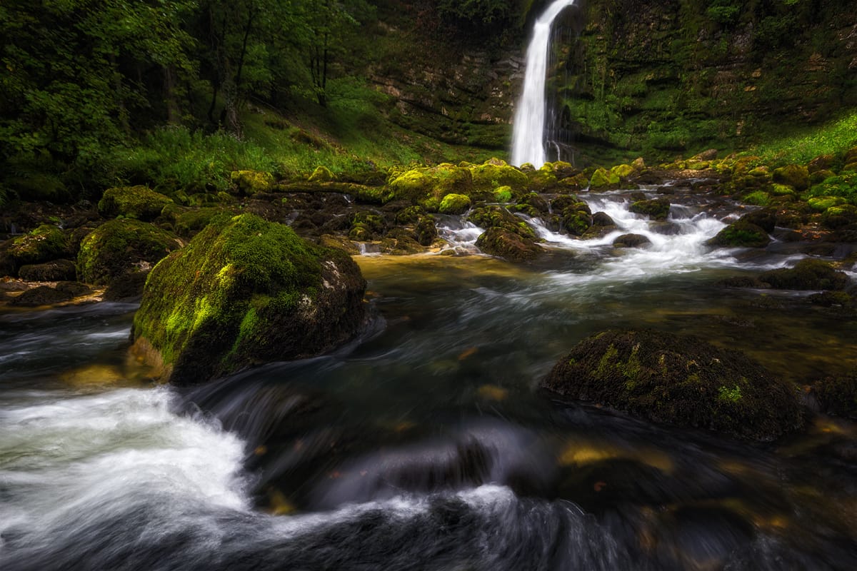 Cascades du Flumen, France