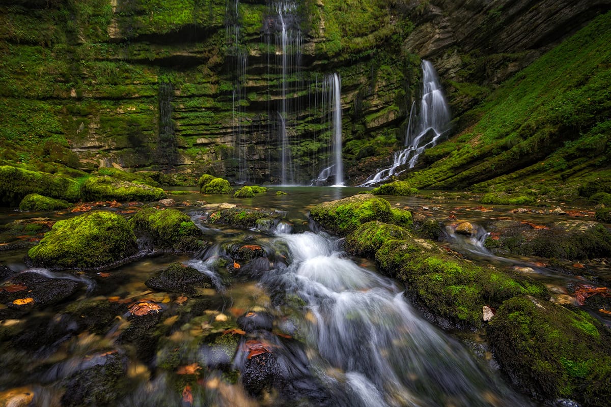 Cascades du Flumen, France