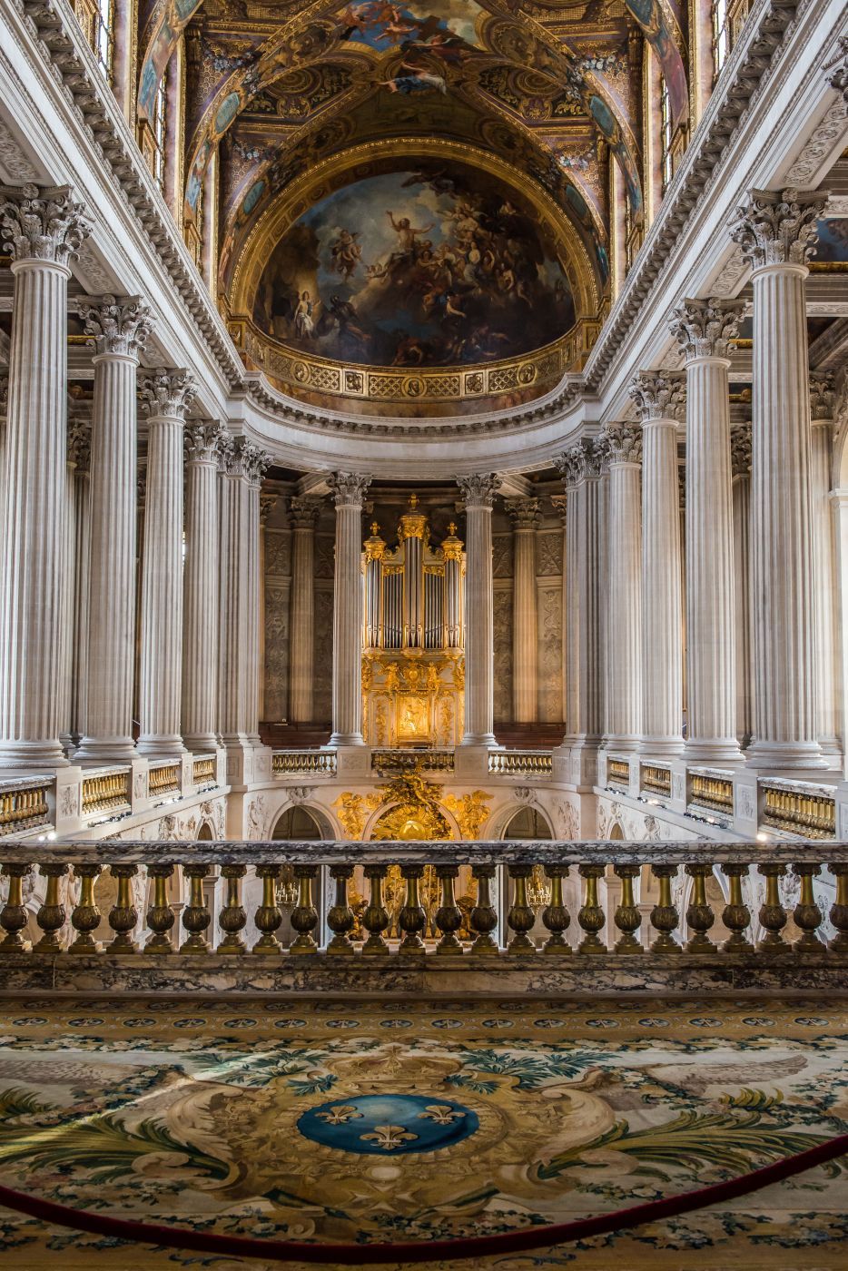 Palace of Versailles from the inside, France