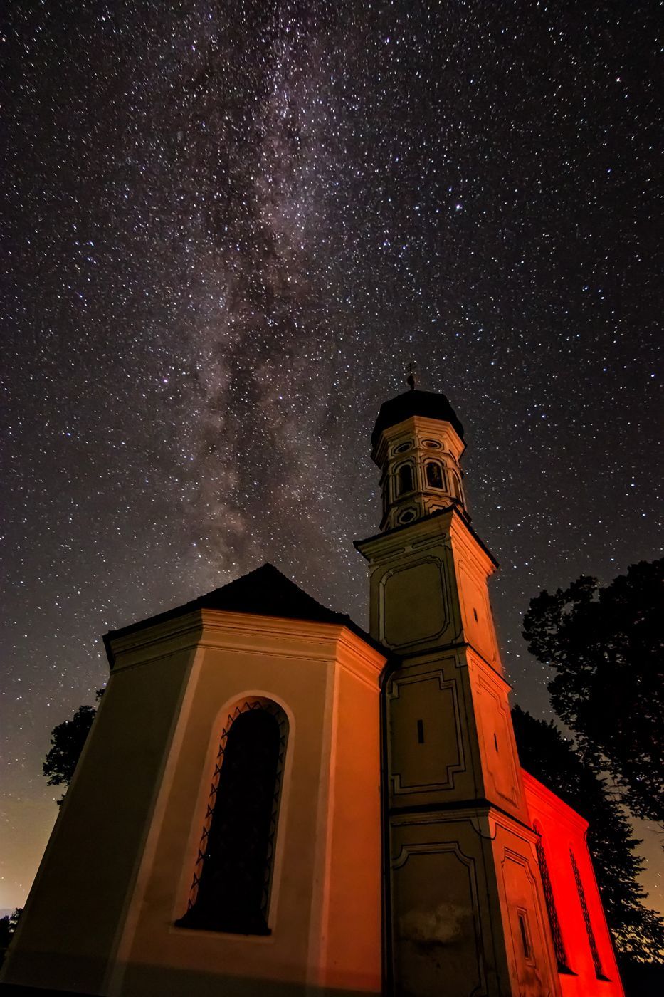 Church St. Andreas near Etting, Germany