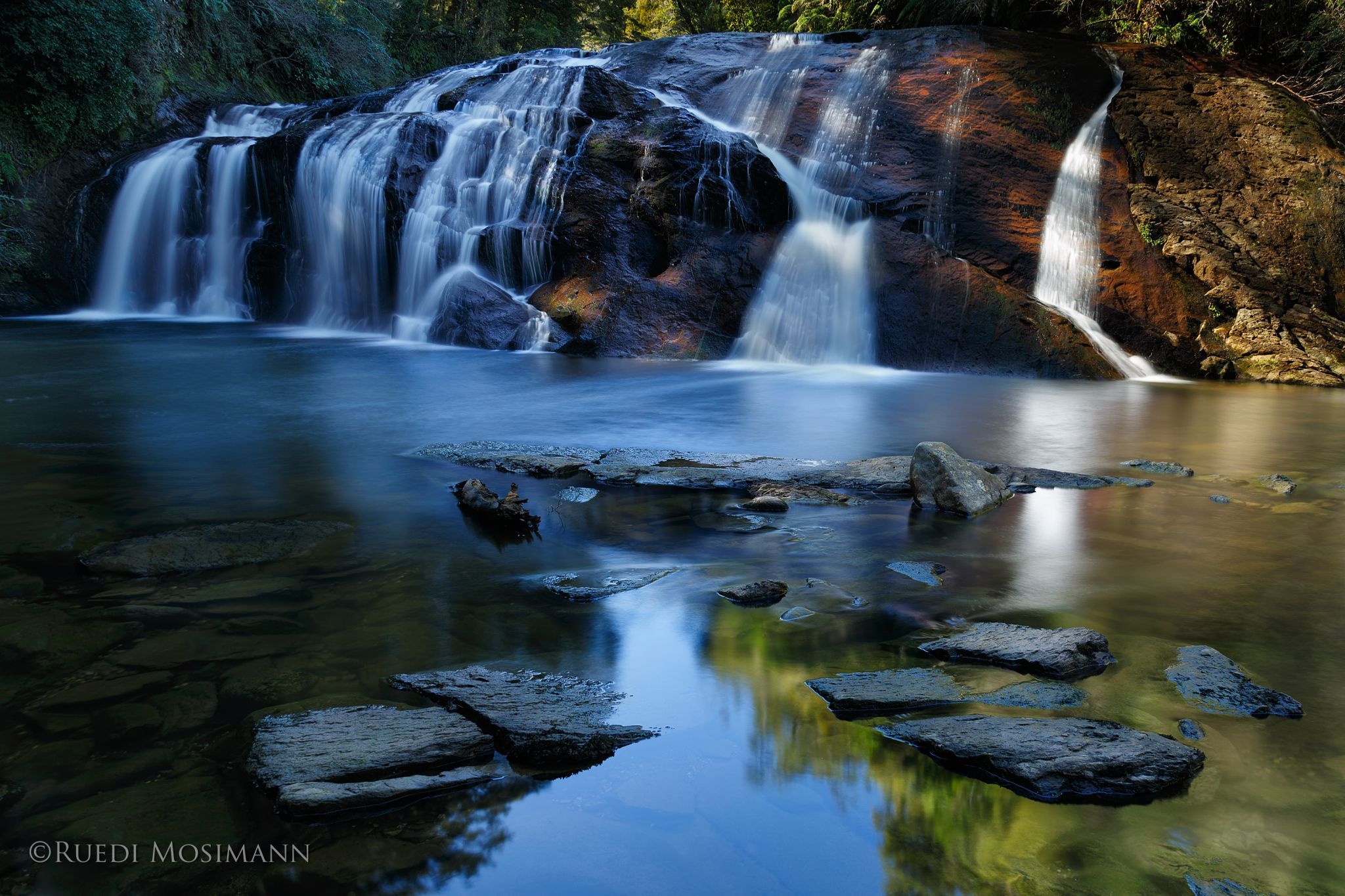 Coal Creek Falls, Greymouth, New Zealand