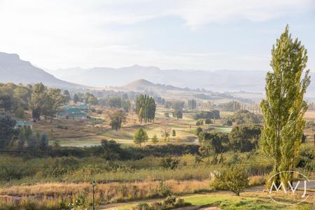 Early morning at Clarens, South Africa
