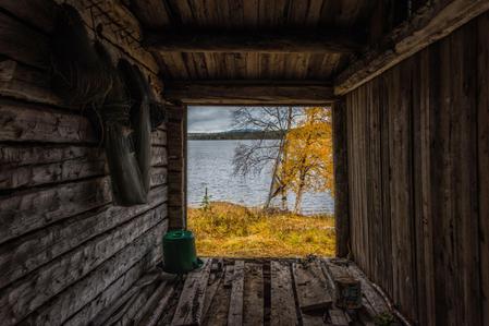 Jerisjärvi Old fishing cabins