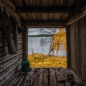 Jerisjärvi Old fishing cabins, Finland
