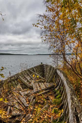 Jerisjärvi Old fishing cabins