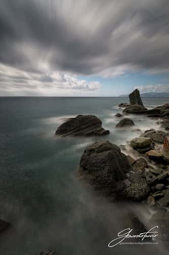 View over the sea, Celle Ligure