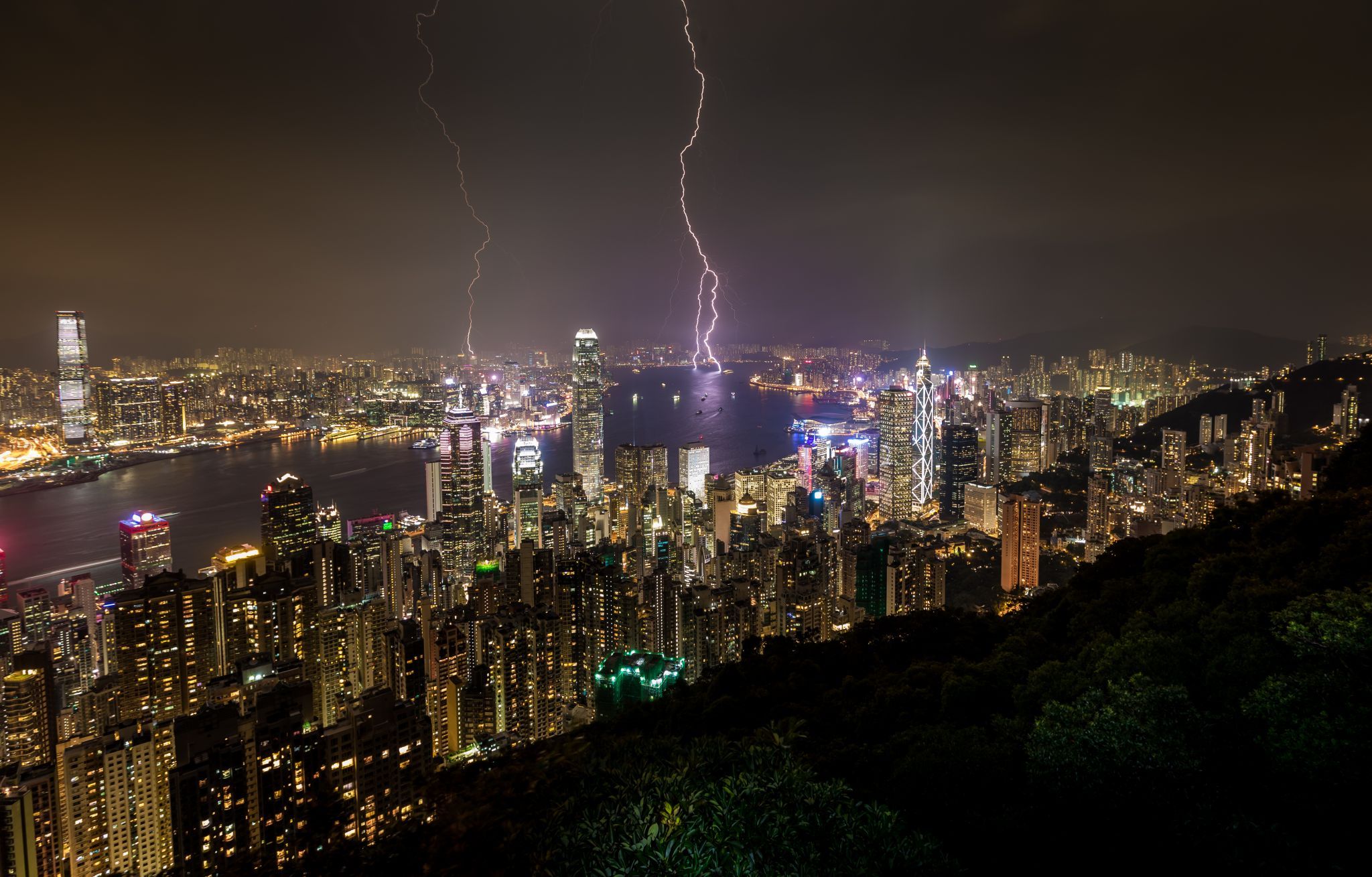Lugard Rd. Lookout Hongkong, Hong Kong