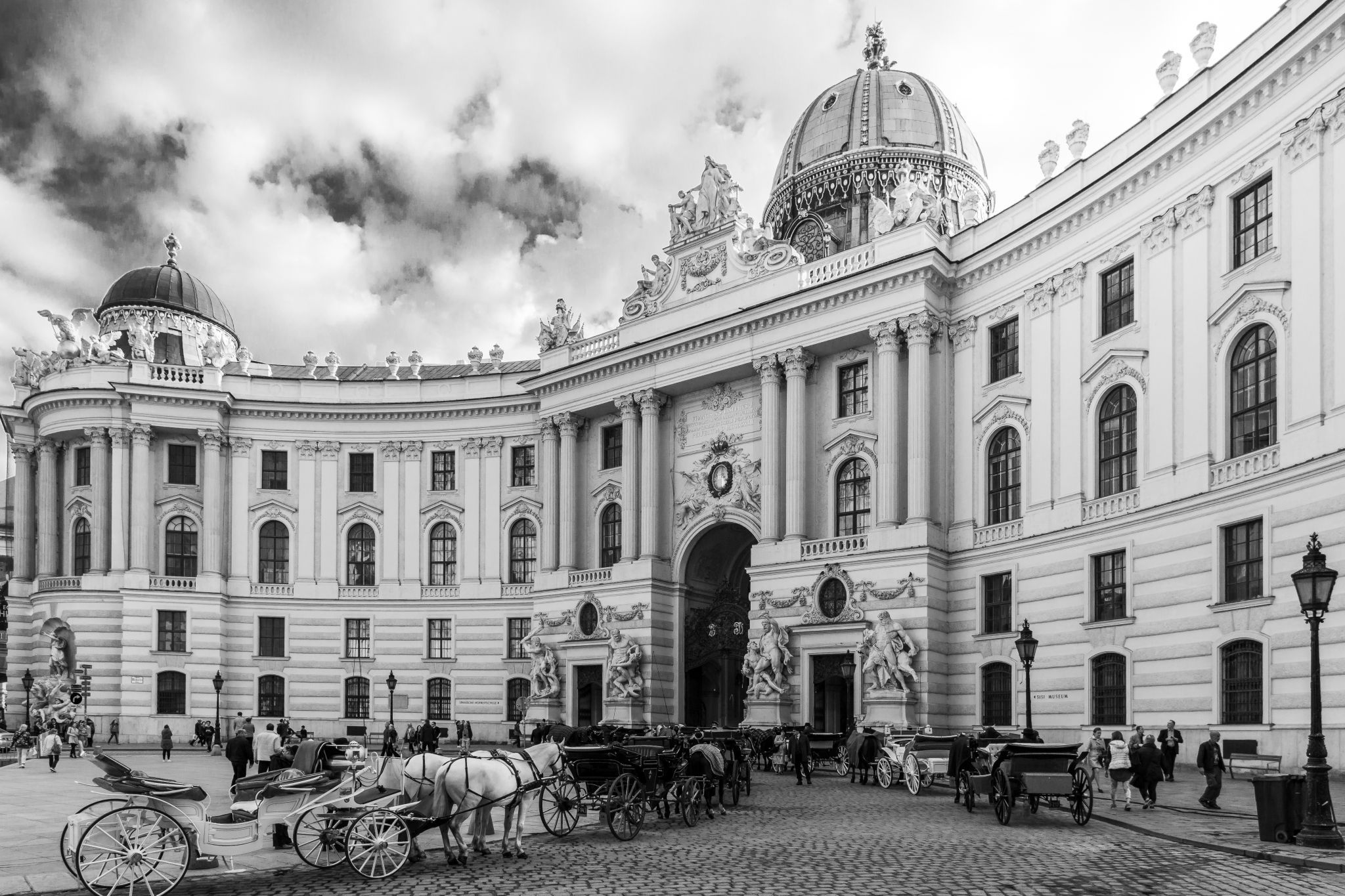 Michaelerplatz / Hofburg, Austria