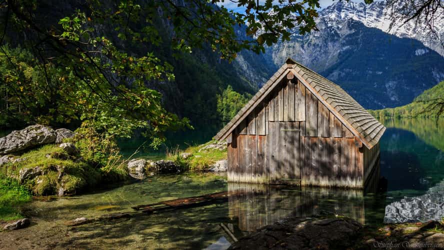 Fishing Hut at Obersee