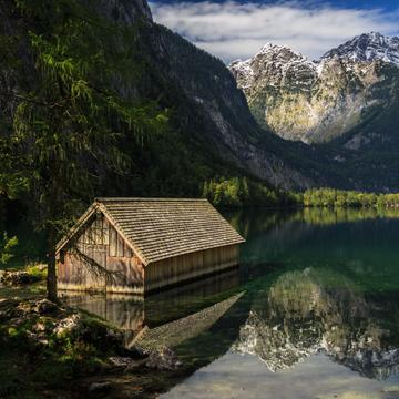 Cabin at the Obersee, Germany