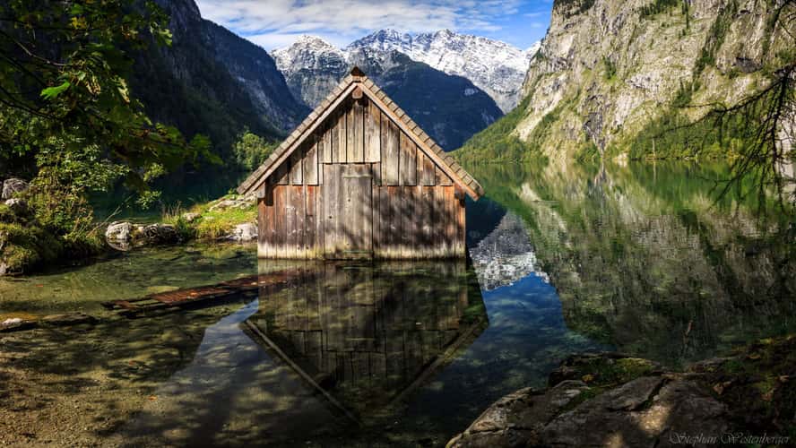 Fishing Hut at Obersee