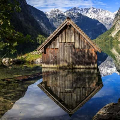 Fishing Hut at Obersee, Germany