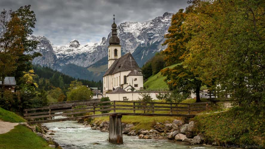 Church St. Sebastian, Ramsau, Berchtesgaden