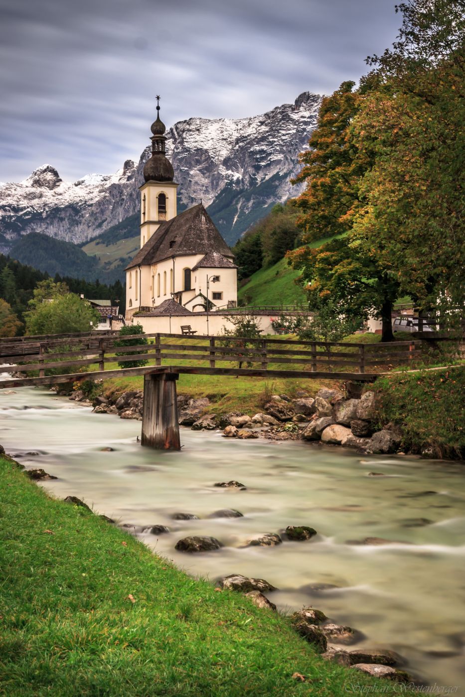 Church St. Sebastian, Ramsau, Berchtesgaden, Germany