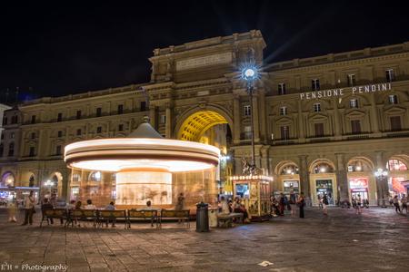 Piazza della Repubblica Florence, Italy