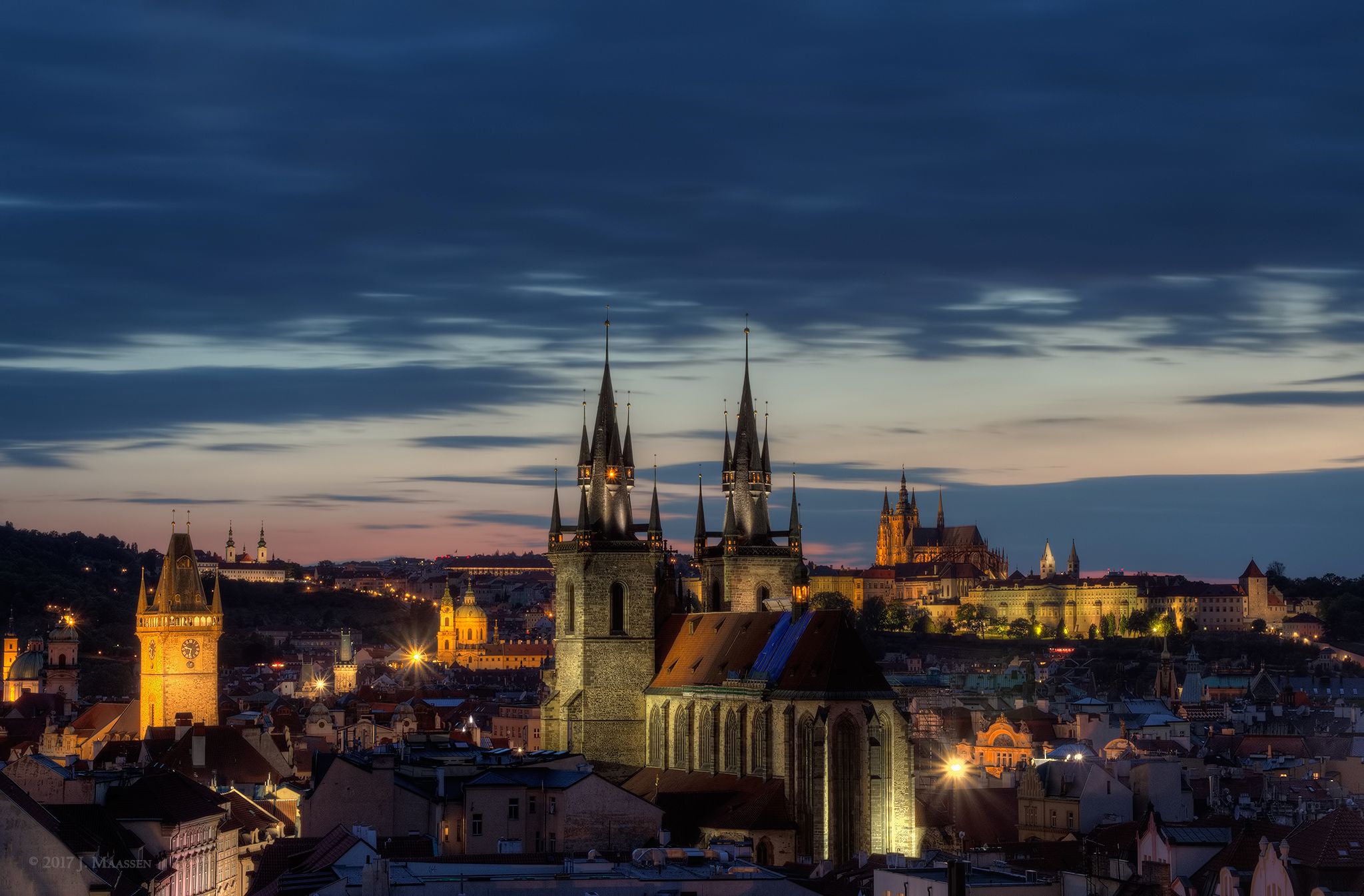 City of Towers, Prague, Czech Republic