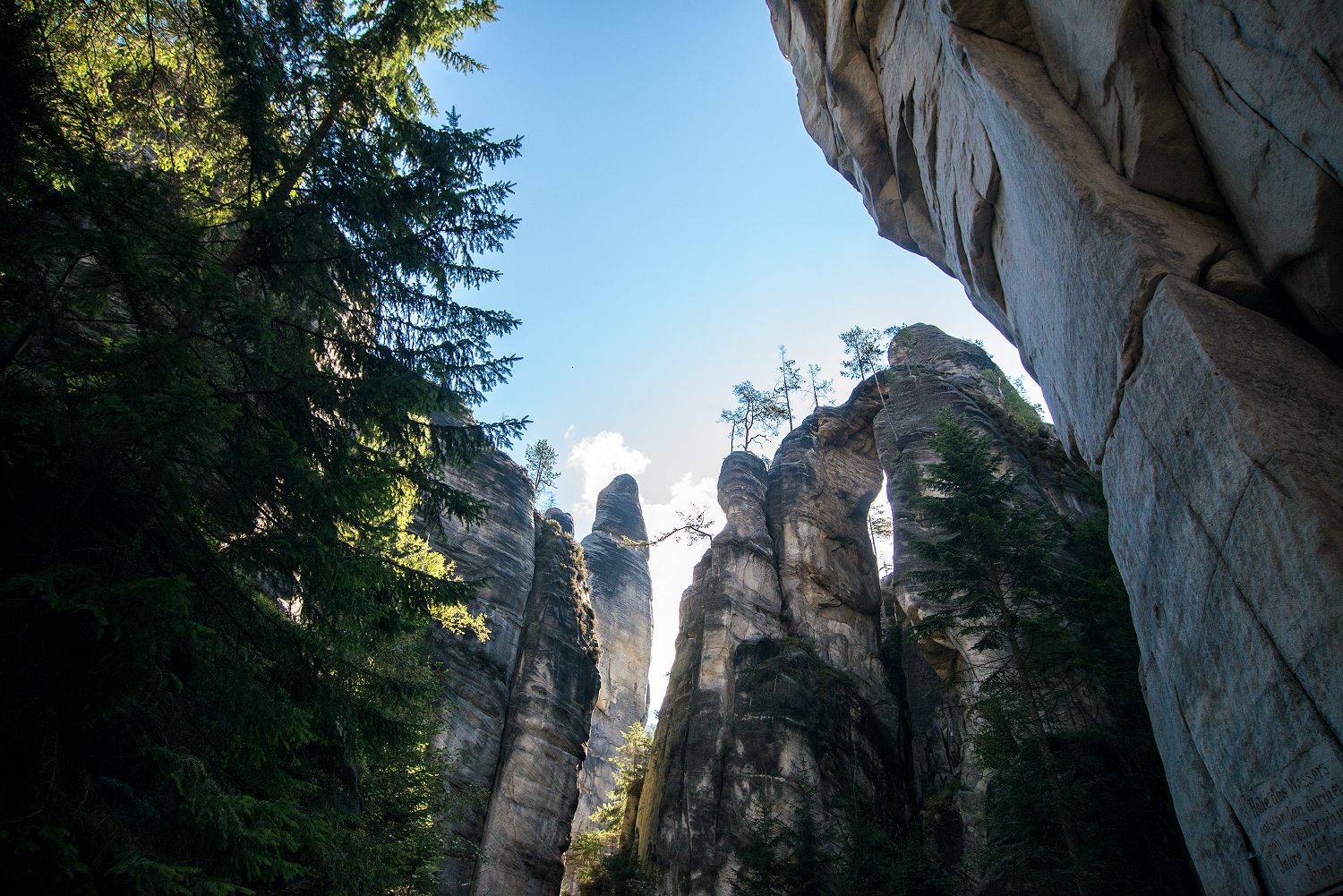 Rock City Adersbach, Czech Republic