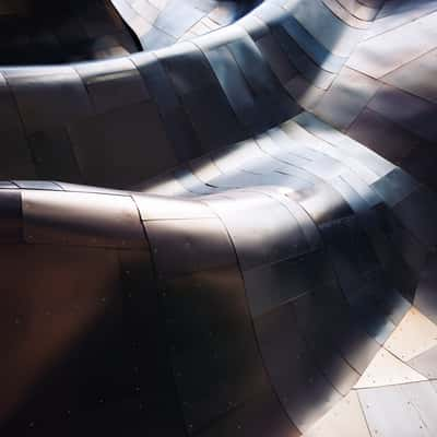 Roof of the Museum of Pop Culture, Seattle, USA