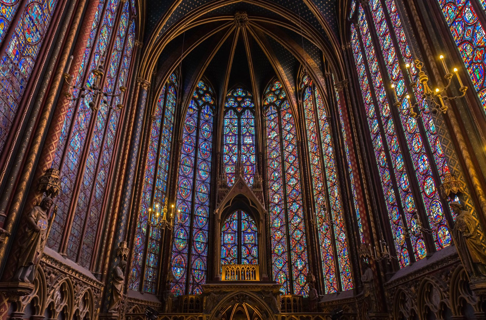 Sainte-chapelle, Paris, France